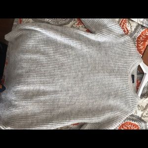 Topshop grey sweater size 8